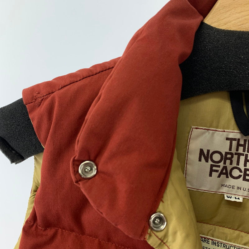 【中古品】【レディース】 THE NORTH FACE ザ・ノース・フェイス 70年代 ダウンベスト 白タグ 144-260319-ky-12-fuzh サイズ：M カラー：レッド 万代Net店