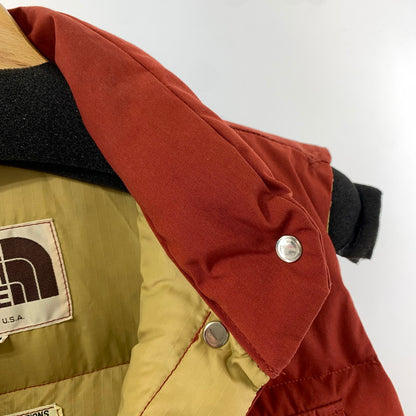 【中古品】【レディース】 THE NORTH FACE ザ・ノース・フェイス 70年代 ダウンベスト 白タグ 144-260319-ky-12-fuzh サイズ：M カラー：レッド 万代Net店