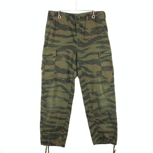【中古品】【メンズ】 USED MILITARY CARGO PANTS ミリタリ―カーゴパンツ 古着 156-260411-gm-41-fuz サイズ：不明 カラー：カーキ カモフラ 万代Net店
