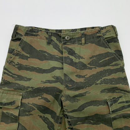 【中古品】【メンズ】 USED MILITARY CARGO PANTS ミリタリ―カーゴパンツ 古着 156-260411-gm-41-fuz サイズ：不明 カラー：カーキ カモフラ 万代Net店