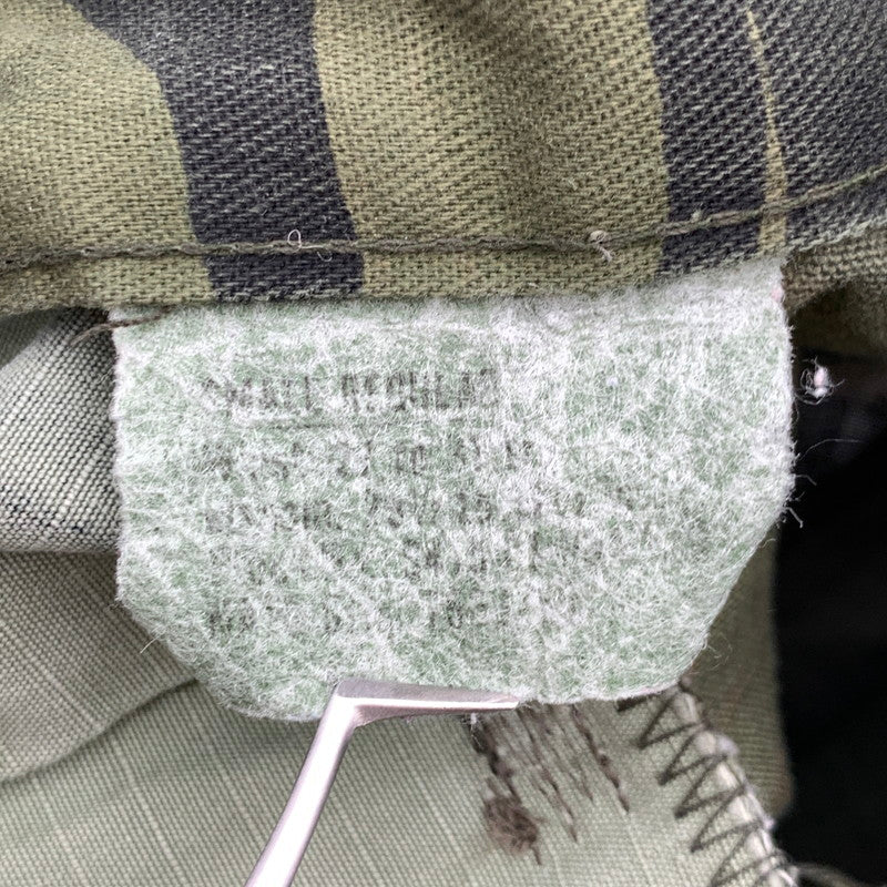 【中古品】【メンズ】 USED MILITARY CARGO PANTS ミリタリ―カーゴパンツ 古着 156-260411-gm-41-fuz サイズ：不明 カラー：カーキ カモフラ 万代Net店
