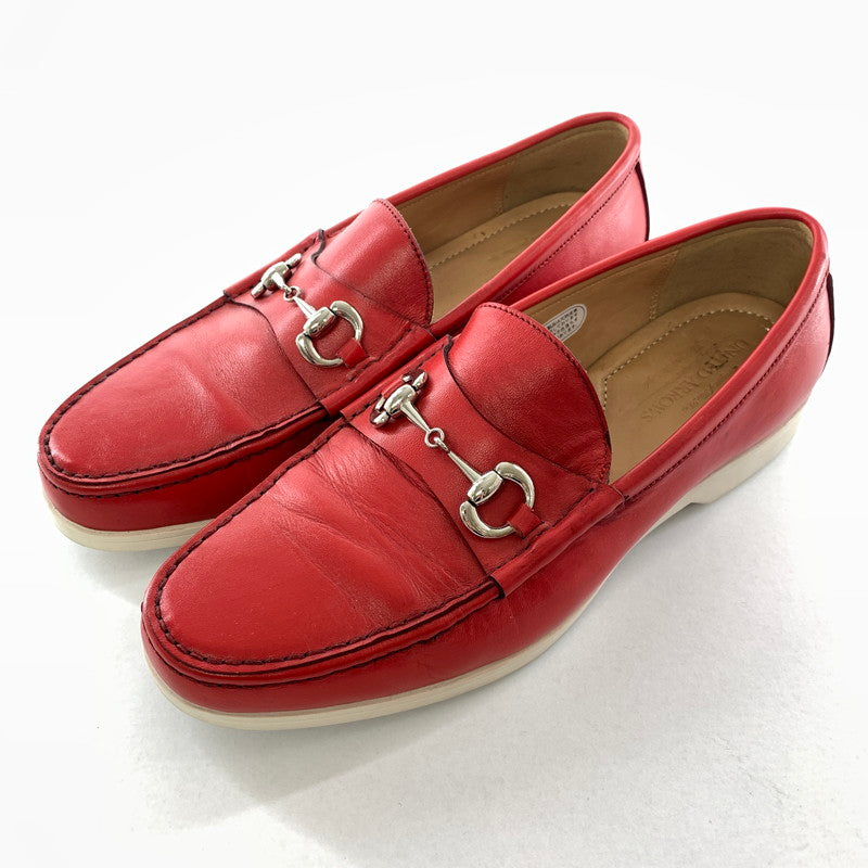 【中古品】【メンズ】 UNITEDARROWS ユナイテッド・アローズ ビットローファー カラーRED SIZE:41 靴 165-260721-ky-13-fuzh 万代Net店