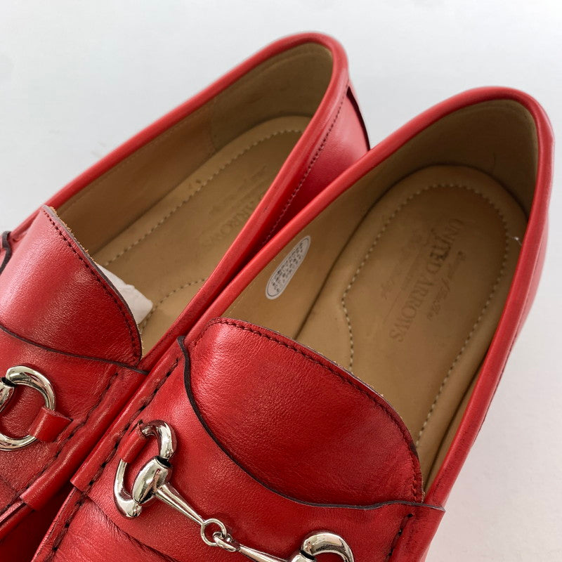 【中古品】【メンズ】 UNITEDARROWS ユナイテッド・アローズ ビットローファー カラーRED SIZE:41 靴 165-260721-ky-13-fuzh 万代Net店