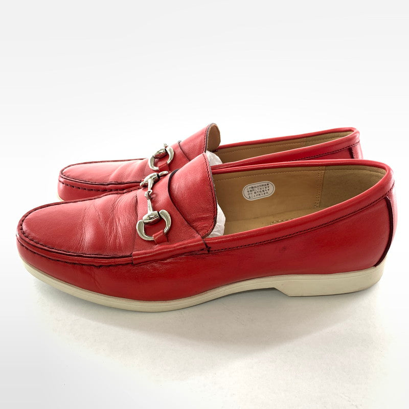 【中古品】【メンズ】 UNITEDARROWS ユナイテッド・アローズ ビットローファー カラーRED SIZE:41 靴 165-260721-ky-13-fuzh 万代Net店