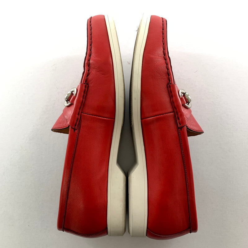 【中古品】【メンズ】 UNITEDARROWS ユナイテッド・アローズ ビットローファー カラーRED SIZE:41 靴 165-260721-ky-13-fuzh 万代Net店