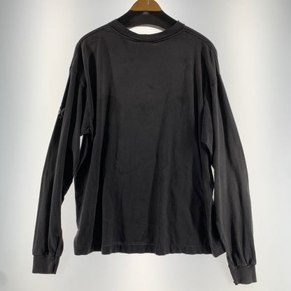 【中古美品】【メンズ】 SAINT MICHAEL セントマイケル SM-MK8-0000-030 SAINT 666 LS T-SHIRT タグ付き 140-260730-ny-01-fuzh サイズ：L カラー：ブラック 万代Net店