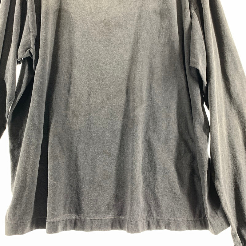 【中古美品】【メンズ】 SAINT MICHAEL セントマイケル SM-MK8-0000-030 SAINT 666 LS T-SHIRT タグ付き 140-260730-ny-01-fuzh サイズ：L カラー：ブラック 万代Net店