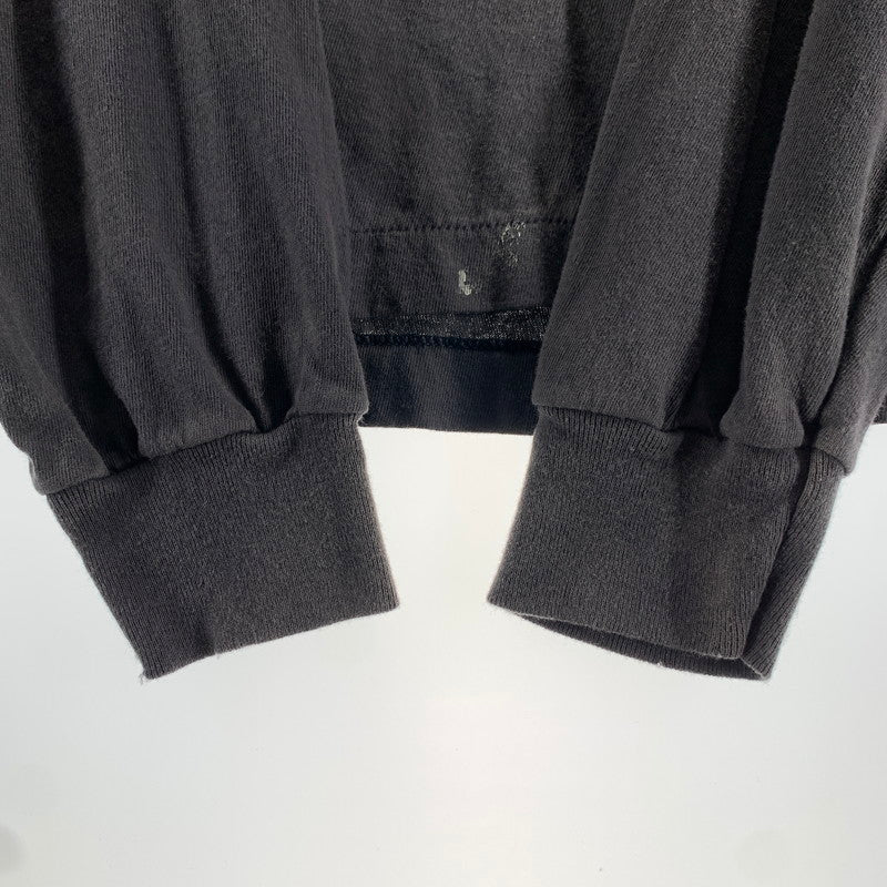 【中古美品】【メンズ】 SAINT MICHAEL セントマイケル SM-MK8-0000-030 SAINT 666 LS T-SHIRT タグ付き 140-260730-ny-01-fuzh サイズ：L カラー：ブラック 万代Net店