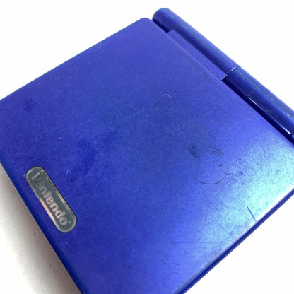 【ジャンク品】 Nintendo GAME BOY ADVANCE ニンテンドー ゲームボーイアドバンス SP 本体 アズライトブルー 023-260318-mh-12-fuz 万代Net店