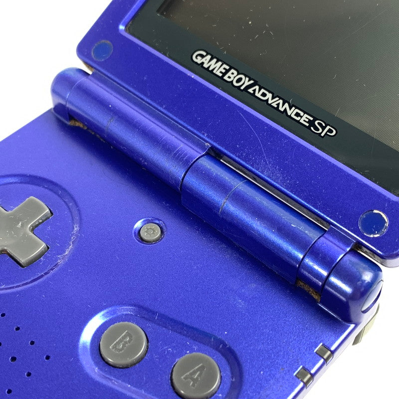 【ジャンク品】 Nintendo GAME BOY ADVANCE ニンテンドー ゲームボーイアドバンス SP 本体 アズライトブルー 023-260318-mh-12-fuz 万代Net店