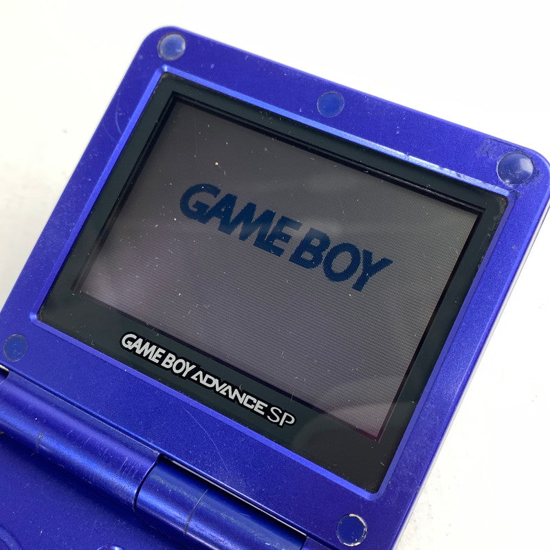 【ジャンク品】 Nintendo GAME BOY ADVANCE ニンテンドー ゲームボーイアドバンス SP 本体 アズライトブルー 023-260318-mh-12-fuz 万代Net店