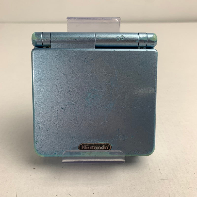 【ジャンク品】 Nintendo GAME BOY ADVANCE ニンテンドー ゲームボーイアドバンス SP 本体 パールブルー 023-260318-mh-13-fuz 万代Net店