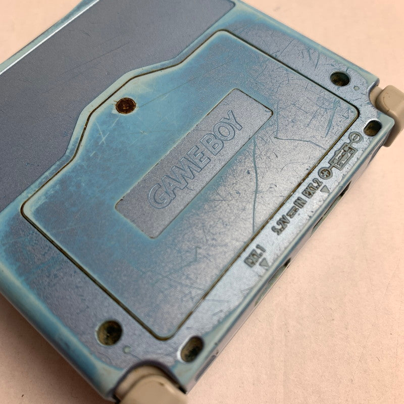 【ジャンク品】 Nintendo GAME BOY ADVANCE ニンテンドー ゲームボーイアドバンス SP 本体 パールブルー 023-260318-mh-13-fuz 万代Net店