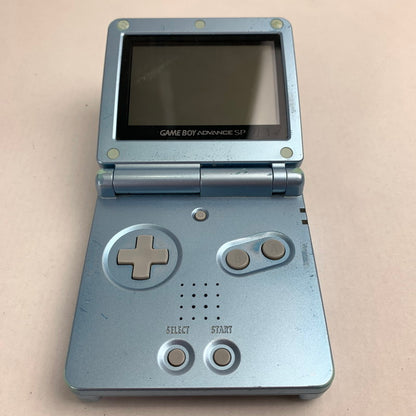 【ジャンク品】 Nintendo GAME BOY ADVANCE ニンテンドー ゲームボーイアドバンス SP 本体 パールブルー 023-260318-mh-13-fuz 万代Net店