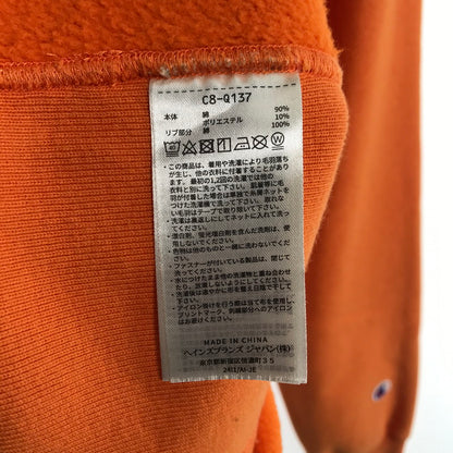 【中古品】【メンズ】 CHAMPION チャンピョン REVERSE WEAVE HOODIE フーディー パーカー スェット カラーオレンジ SIZE:M 148-260802-ky-13-fuzh 万代Net店