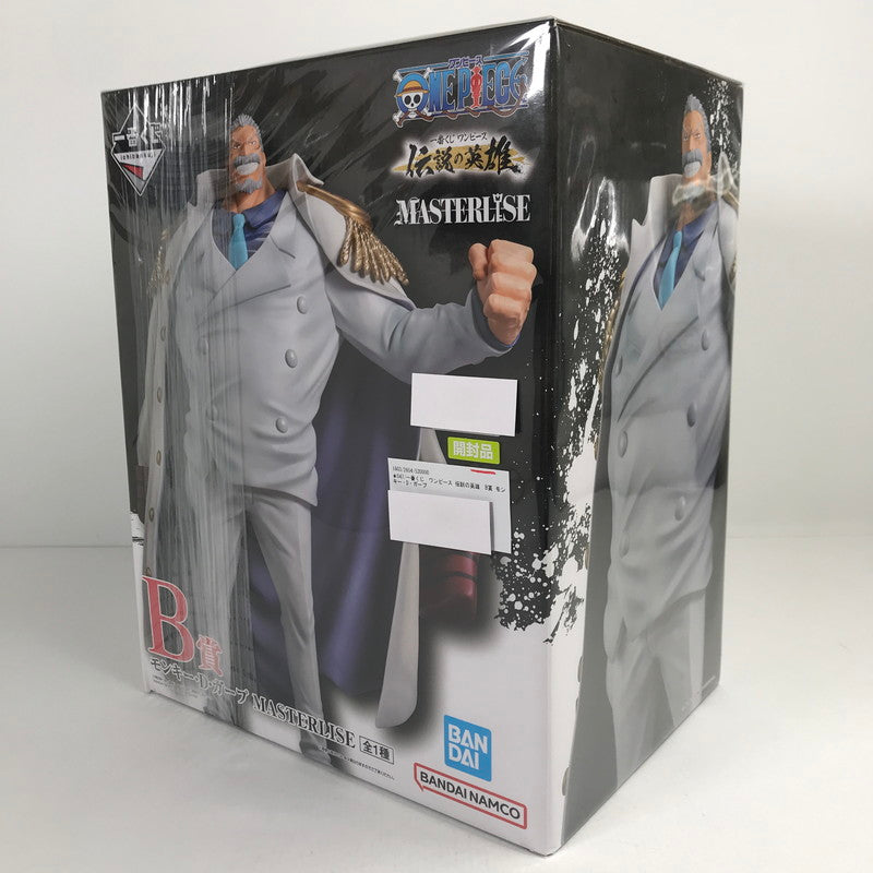 【中古品】 一番くじ　ワンピース 伝説の英雄　B賞 モンキー・D・ガープ フィギュア 箱傷みあり 047-260413-io-52-fuzh 万代Net店