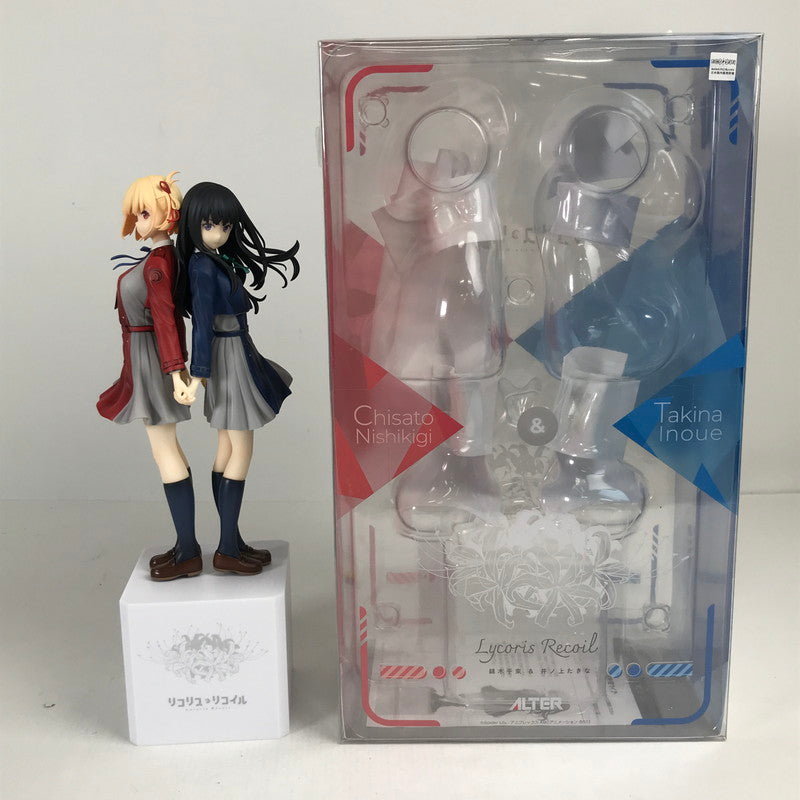【中古品】 ALTER リコリス・リコイル 錦木千束＆井ノ上たきな 1/8スケール フィギュア 053-260508-mh-20-fuzh 万代Net店