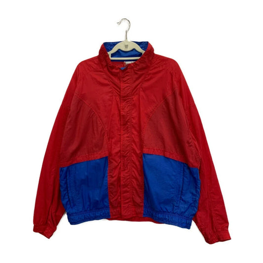 【中古品】【メンズ】 NIKE ナイキ NYLON JACKET ナイロンジャケット 上着 メンズ XLサイズ レッド 銀タグ 90S 汚れあり 144-221231-gm-38-fuz 万代Net店