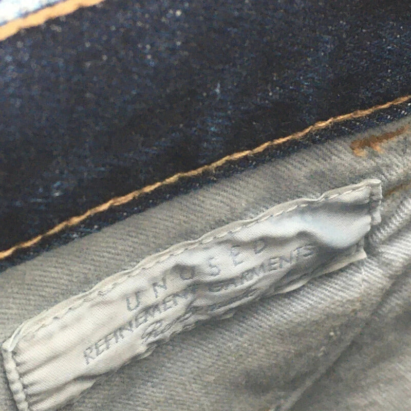 【中古品】【メンズ】 UNUSED アンユーズド UW0572 DENIM PANTS デニムパンツ 151-220614-nm-08-fuzh カラー：INDIGO 万代Net店
