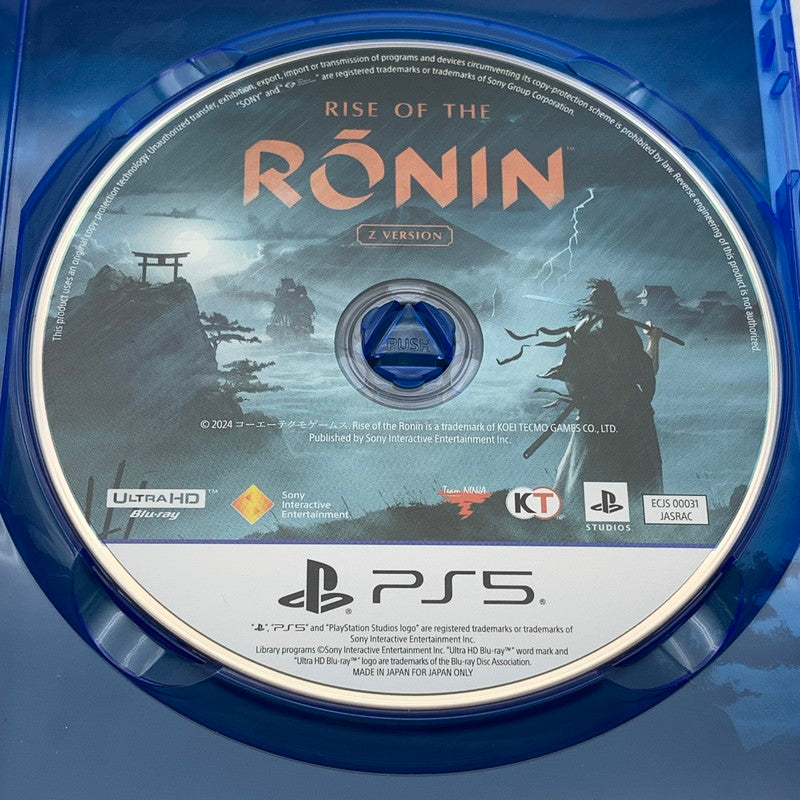 【中古美品】 Rise of the Ronin(ライズ・オブ・ローニン) Z version - PS5ソフト [CERO区分_Z / 18歳以上対象] 026-260602-ky-14-fuz 万代Net店