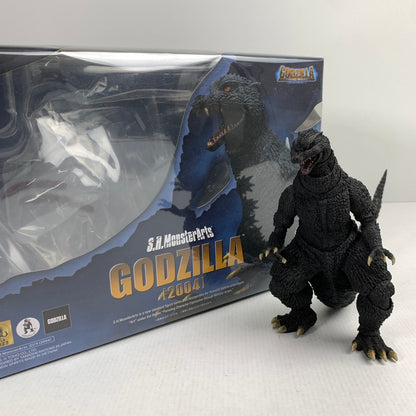【中古品】 完備品 S.H.MonsterArts ｺﾞｼﾞﾗ(2004) フィギュア 外箱に傷みあり 044-260402-io-49-fuzh 万代Net店