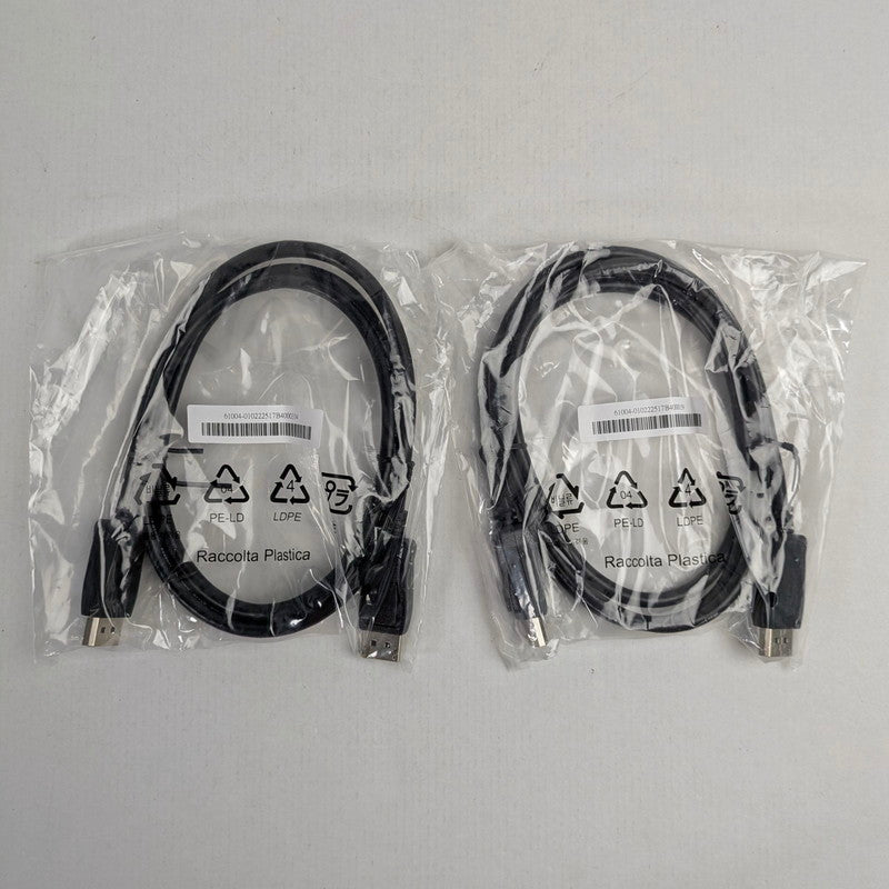 【未使用品】 未開封 DisplayPortケーブル 1.5m 2本セット iiyama ProLite XUB2493HS-B6A付属品 DP 088-260327-VT-88-fuz 万代Net店