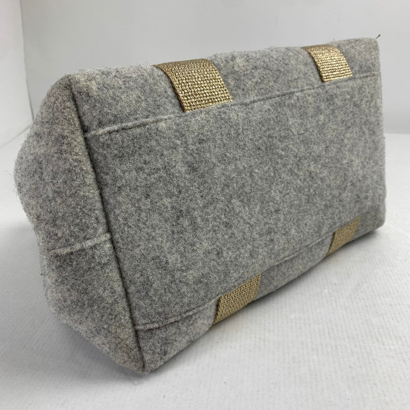 【中古品】【レディース】 TOPKAPI トプカピ トートバッグ GRAY フェルト カバン トート バッグ かばん ※色ムラ有 188-260803-io-17-fuzh 万代Net店