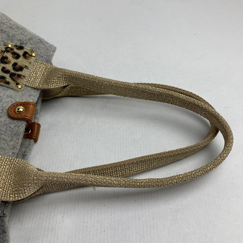 【中古品】【レディース】 TOPKAPI トプカピ トートバッグ GRAY フェルト カバン トート バッグ かばん ※色ムラ有 188-260803-io-17-fuzh 万代Net店