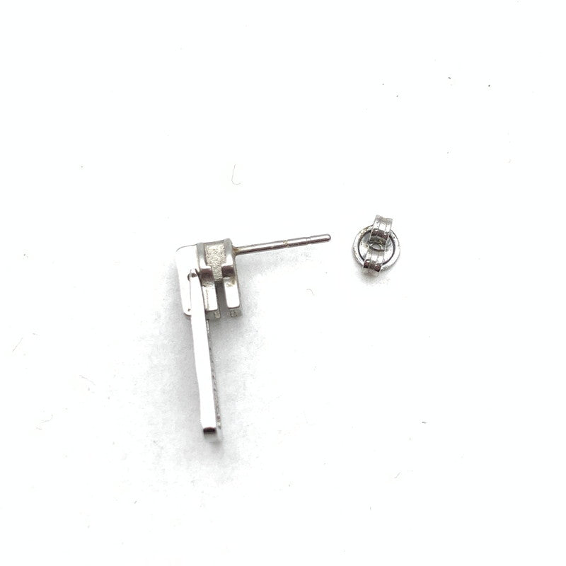 【中古品】【メンズ/レディース】 DIESEL ディーゼル ピアスセット ジップ ボタン DX1402 ブランド アクセサリー 192-260425-gm-33-fuz カラー：シルバー 万代Net店