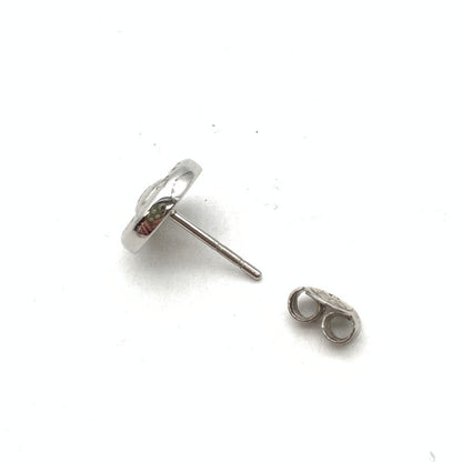 【中古品】【メンズ/レディース】 DIESEL ディーゼル ピアスセット ジップ ボタン DX1402 ブランド アクセサリー 192-260425-gm-33-fuz カラー：シルバー 万代Net店