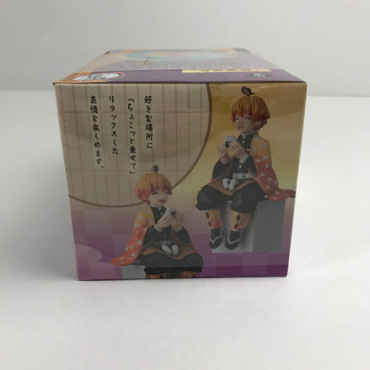 【中古美品】 未開封 鬼滅の刃 ちょこのせ 我妻善逸 フィギュア 051-260702-ky-60-fuzh 万代Net店