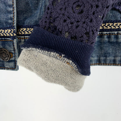 【中古品】【レディース】 DESIGUAL デシグアル 17WWED39 デニムジャケット 170-260424-ky-05-fuz サイズ：40 カラー：インディゴ 万代Net店