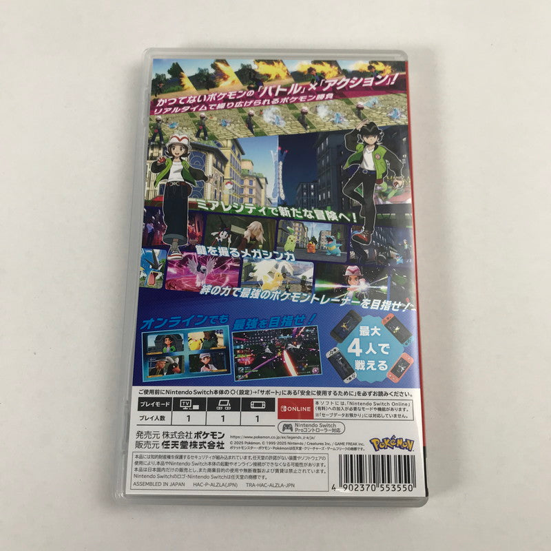 【中古美品】 Switch ソフト Pokemon LEGENDS Z-A ポケモン レジェンズ ゼットエー [CERO区分_A / 全年齢対象商品] 029-260528-ky-09-fuz 万代Net店