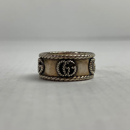 【中古品】【メンズ】 GUCCI グッチ ダブルG ツイストリング 指輪 リング 182-260323-mh-13-fuz サイズ：16号 16号 万代Net店