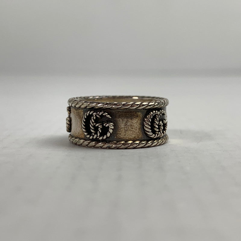 【中古品】【メンズ】 GUCCI グッチ ダブルG ツイストリング 指輪 リング 182-260323-mh-13-fuz サイズ：16号 16号 万代Net店