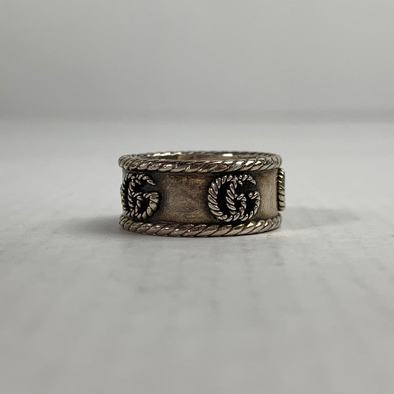 【中古品】【メンズ】 GUCCI グッチ ダブルG ツイストリング 指輪 リング 182-260323-mh-13-fuz サイズ：16号 16号 万代Net店