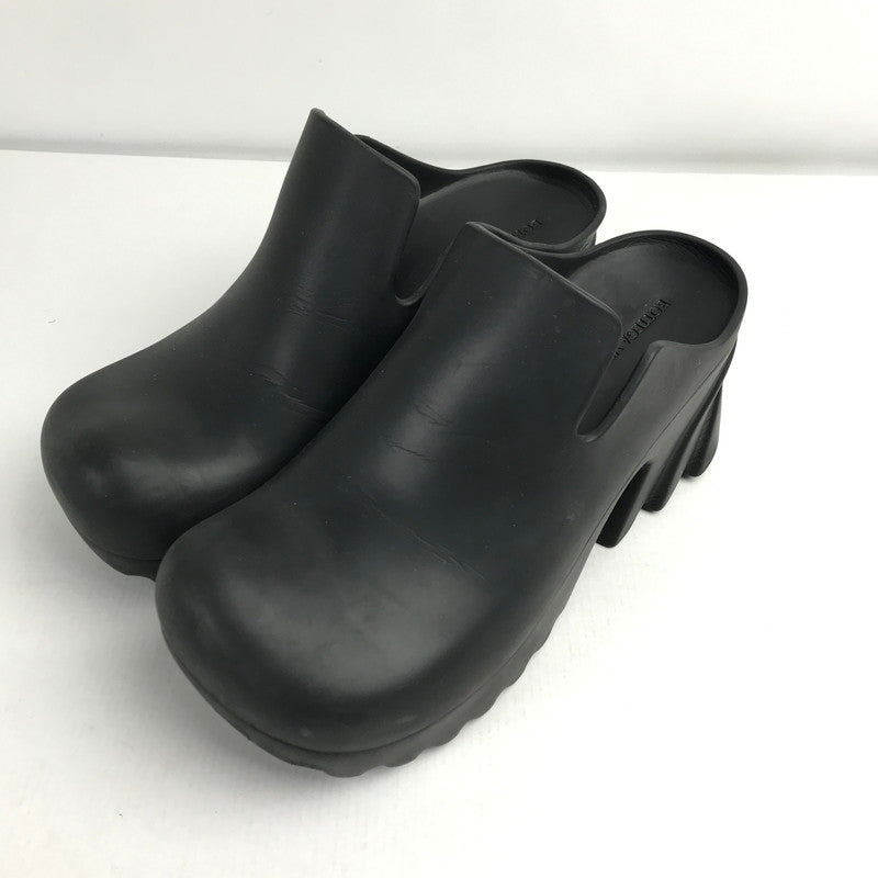 【中古品】【レディース】 BOTTEGA VENETA ラバーフラッシュクロッグ 靴 164-260330-ky-27-fuzh サイズ：39 カラー：ブラック 万代Net店