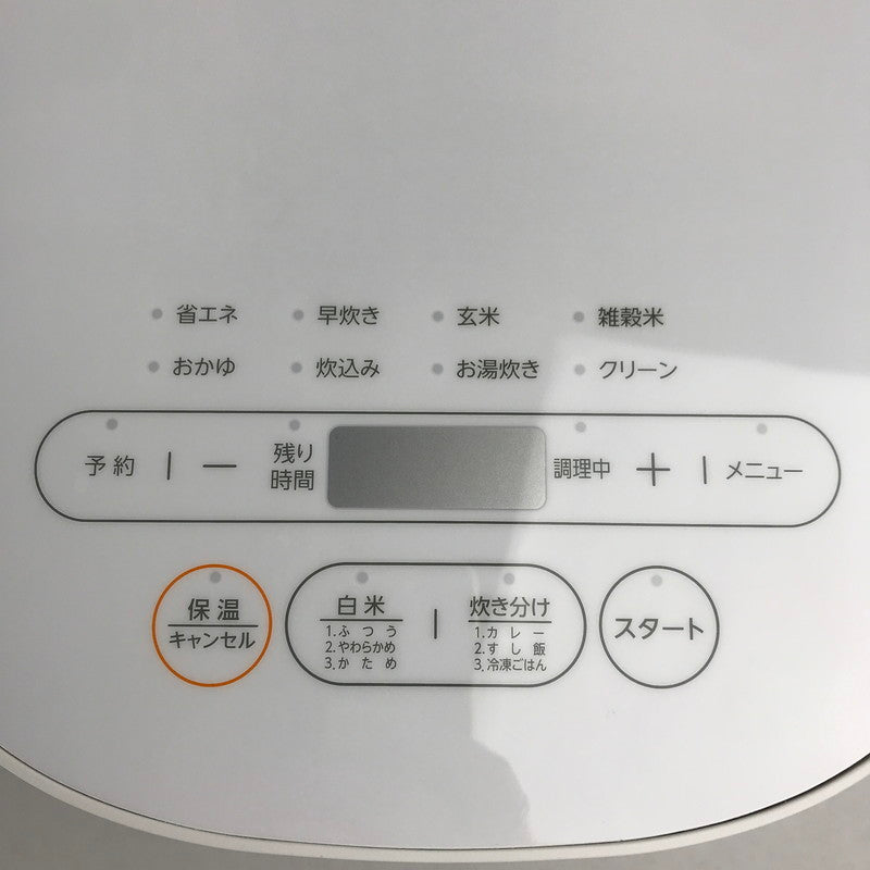 【中古品】 情熱価格 PT-MRC50 5.5合マイコン炊飯器 絶品ごはん 5.5合炊き 2025年製 外箱に傷みあり 098-260331-io-36-fuz 万代Net店
