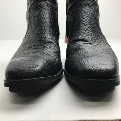 【中古品】【レディース】 YOSUKE ヨースケ ロング ノーズ ヒール アップ ブーツ サイドZIP 靴 165-260728-mh-08-fuzh サイズ：25.5cm カラー：ブラック 万代Net店