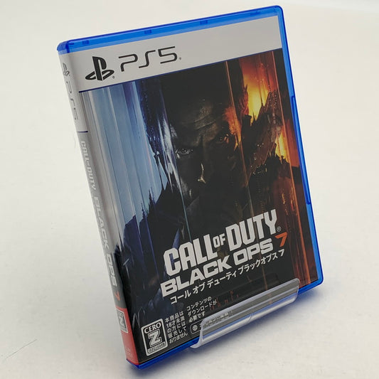 【中古美品】 Call of Duty : Black Ops7 コール オブ デューティ ブラックオプス セブン - PS5 [CERO区分_Z / 18歳以上対象] 026-260429-ky-25-fuz 万代Net店