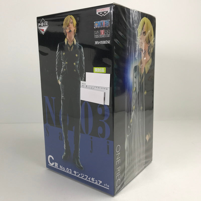 【中古品】 一番くじ ワンピース THE BEST EDITION C賞　No.03　サンジフィギュア フィギュア 箱傷みあり 047-260413-io-47-fuzh 万代Net店