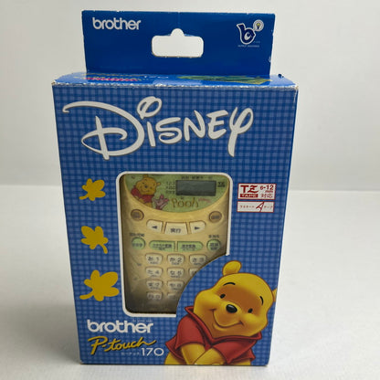 【現状渡し品】 brother ブラザー P-touch 170 プーさん ラベルライター テープカセット付 PT-170 096-260713-MO-02-fuz 万代Net店