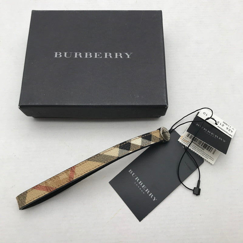 【中古品】【レディース】 BURBERRY バーバリー ストラップ NOVA CHECK 箱有 ※指紋あり・タグに汚れあり 183-260804-IO-05-fuzh 万代Net店