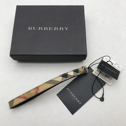 【中古品】【レディース】 BURBERRY バーバリー ストラップ NOVA CHECK 箱有 ※指紋あり・タグに汚れあり 183-260804-IO-05-fuzh 万代Net店