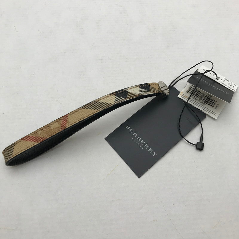 【中古品】【レディース】 BURBERRY バーバリー ストラップ NOVA CHECK 箱有 ※指紋あり・タグに汚れあり 183-260804-IO-05-fuzh 万代Net店