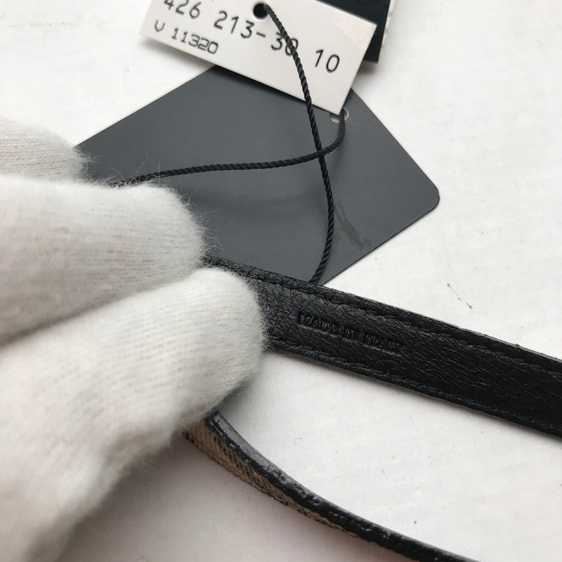 【中古品】【レディース】 BURBERRY バーバリー ストラップ NOVA CHECK 箱有 ※指紋あり・タグに汚れあり 183-260804-IO-05-fuzh 万代Net店