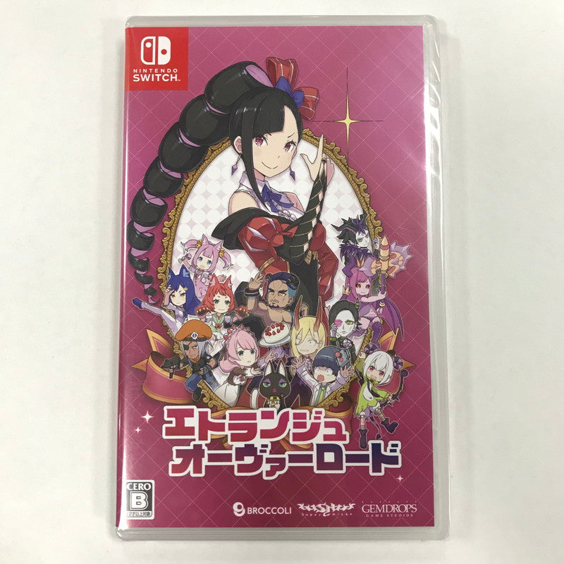 【未使用品】 エトランジュ オーヴァーロード 通常版 -Switch- [CERO区分_B / 12歳以上対象] 029-260819-MO-05-fuz 万代Net店