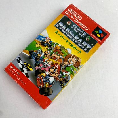 【中古品】 SFC スーパーマリオカート スーパーファミコン レトロゲーム マリオ 動作確認済 ※ソフト日焼け・取説・箱傷み 023-260718-io-47-fuzh 万代Net店