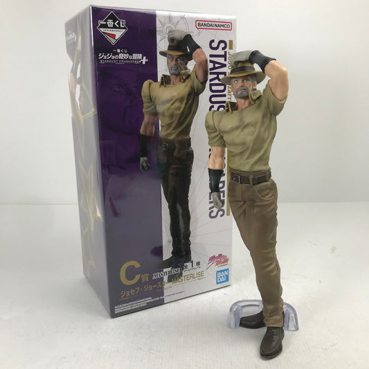【中古品】 完備品 一番くじ ジョジョの奇妙な冒険 STARDUST CRUSADERS＋ C賞 ジョセフ・ジョースター MASTERLISE フィギュア 051-261006-io-37-fuzh 万代Net店