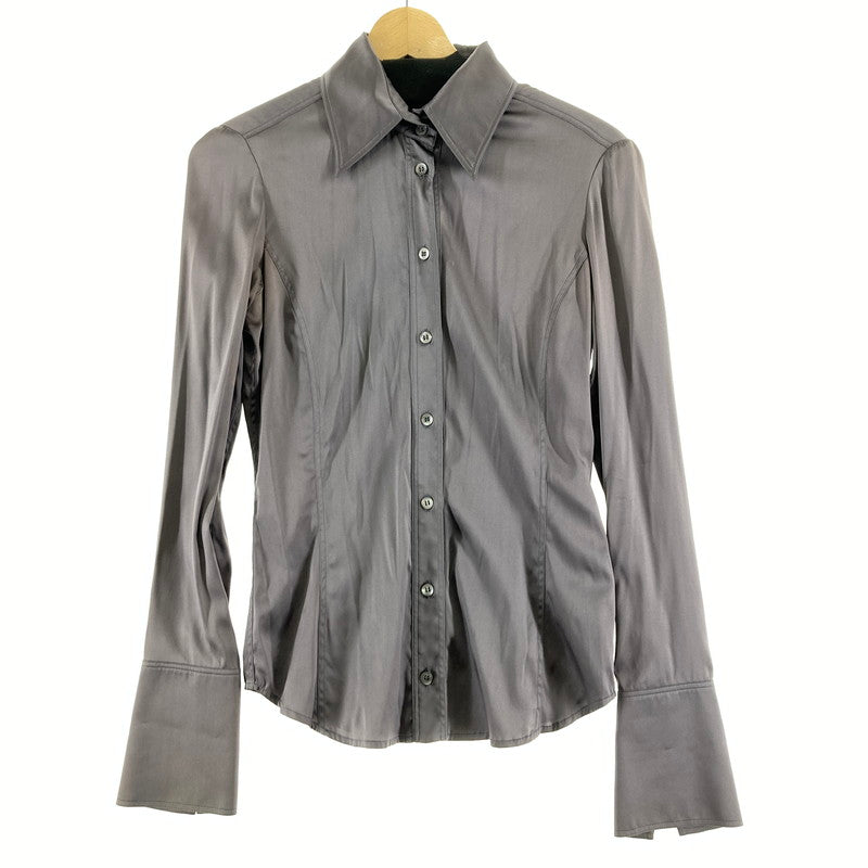 h111e 美品 Gucci グレー Vネック長袖 Tシャツ 2枚セット GUCCI（グッチ） 長袖Tシャツ メンズ トップス ダブルG リネン 長袖